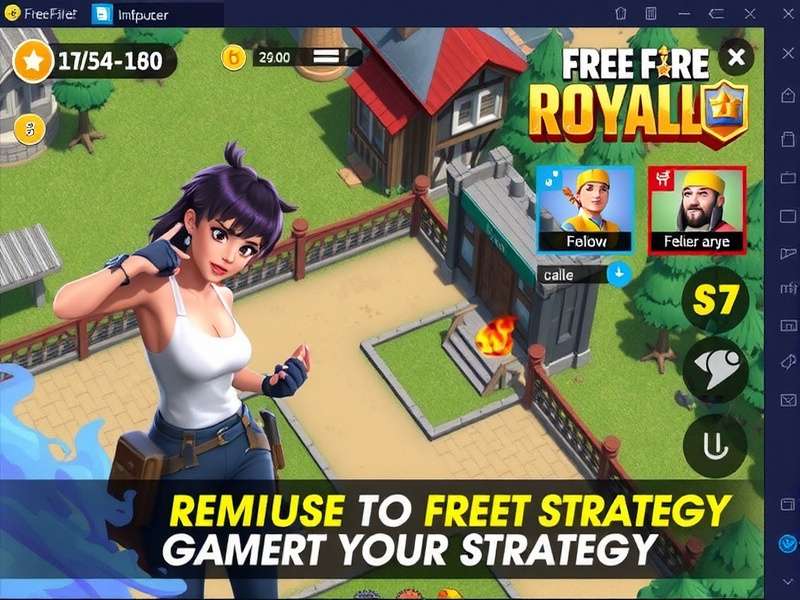 Free Fire Royale Gameplay Strategy