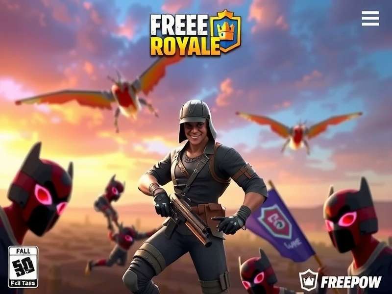 Free Fire Royale Main Screen