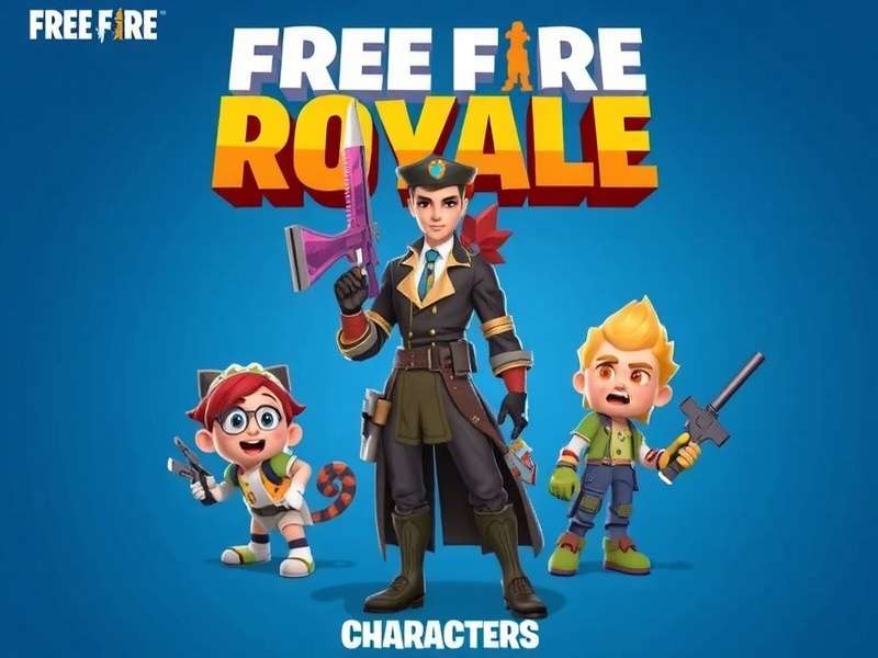 Free Fire Royale Characters